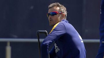 Luis Enrique citó para mañana a parte de la plantilla