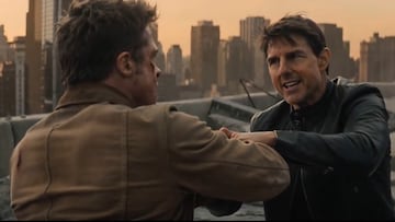 Brad Pitt y Tom Cruise, por IA