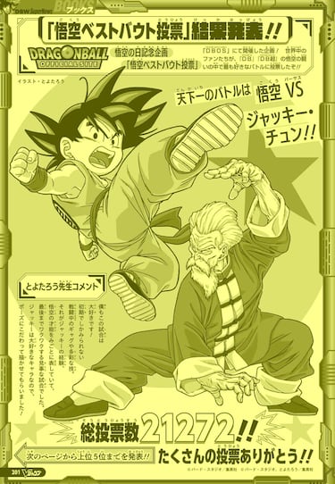 ‘Dragon Ball’: Toyotaro proves to be on the level of his master Toriyama with his new illustration: Goku vs. Jackie Chun