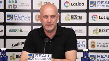 Calero, en rueda de prensa.