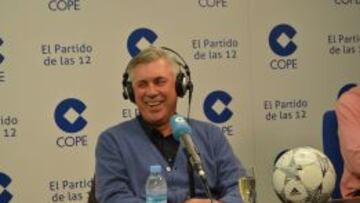 Carlo Ancelotti, en la Cope