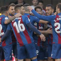 1X1 Levante: Rochina marcó el ritmo en el 'retorno' de Morales