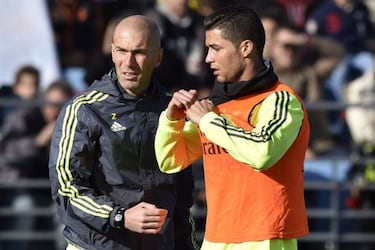 Zidane: “I admire Cristiano, he’s never satisfied”