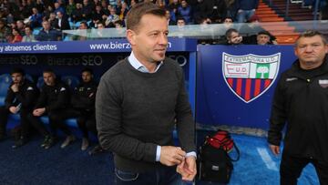 16/02/20 PARTIDO SEGUNDA DIVISION
PONFERRADINA - EXTREMADURA
Manuel Mosquera entrenador del Extramadura