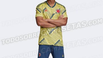 Detalles del uniforme de la Selecci&oacute;n Colombia para el partido de Copa Am&eacute;rica 