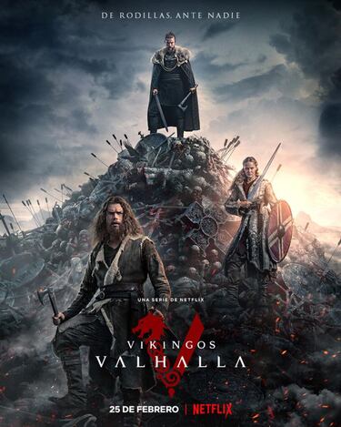 Vikingos Valhalla presenta al legendario Leif Eriksson en un brutal tráiler, póster y fecha