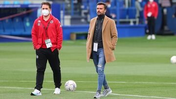 Ruben Alb&eacute;s, entrenador del Lugo, se presenta hoy en el Anxo Carro.