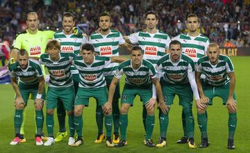 Equipo del Eibar.