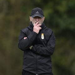 Anquela: "Es la fiesta del fútbol asturiano"