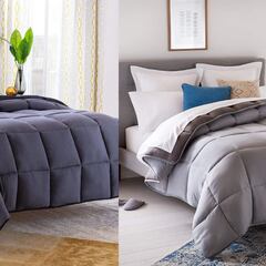 Este edredón matrimonial con relleno de microfibra tiene más de 80,000 valoraciones