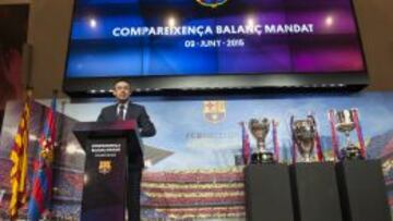 DISCURSOS. Bartomeu y el resto de precandidatos vivirán días intensos en presentaciones y debates.