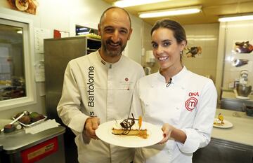 La legendaria nadadora española y ganadora del programa televisivo Masterchef Celebrity Ona Carbonell ha presentado junto al reconocido chef Luis Bartolomé el que será el postre de la Gala As del deporte 2019.