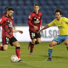 El Mirandés hurga en la herida de una decadente Las Palmas