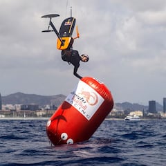 Maxime Chabloz: del esquí de altura al wingfoil en Barcelona