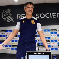 Imanol: “Vamos a ir a más hasta ver una Real como siempre bien dotada físicamente”