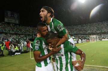 El equipo verde superó 4-1 en el global a Sao Paulo. En Brasil la gran figura fue Borja al marcar doblete (2-0) y en Medellín, Miguel Ángel nuevamente se vistió de héroe con dos goles. Descontó Jonathan Calleri.