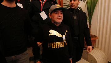 Maradona: "Al Nápoles le vendría mejor jugar hoy contra el Madrid"