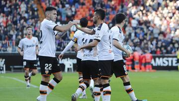 04/01/20 PRIMERA DIVISION PARTIDO
 VALENCIA CF - SD EIBAR
 GOL MAXI GOMEZ 1-0 ALEGRIA