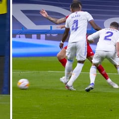 Falló el VAR: sí se debió pitar la mano de Piqué; y revisar el penalti de Alaba a Ocampos