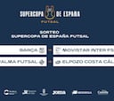 Barça-Movistar y Palma-ElPozo, en la Supercopa de Jerez