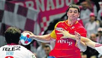 <b>CUMPLIÓ. </b>Alberto Entrerríos fue uno de los destacados de España.