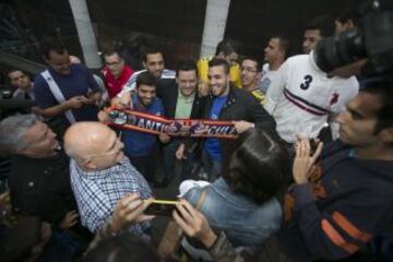 Encuentro con los Ases en el Centro Comercial de Las Terrazas. Tomás Roncero.