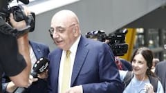 Galliani visitó Valdebebas con Ancelotti este miércoles