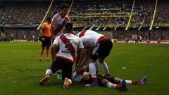 River Plate asalta La Bombonera y vence 3-1 a Boca Juniors