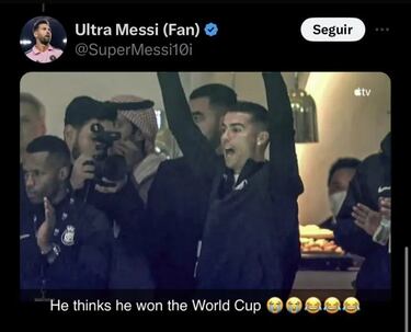 Los memes se ceban con Messi tras la goleada del Al-Nassr