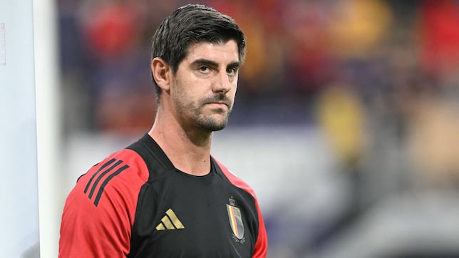 Why is Thibaut Courtois not playing for Belgium vs USMNT today?