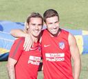 El Atlético se ha entrenado en doble sesión sin Filipe