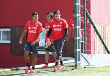 La Roja se prepara para jugar con EE.UU.