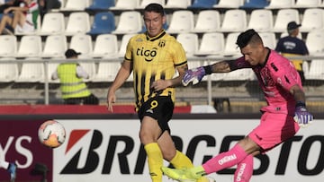 El lindo recuerdo del arquero de Palestino junto a Montillo