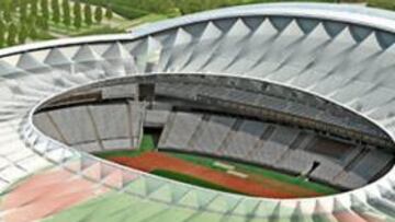 <b>NUEVO ESTADIO. </b>El estadio olímpico de la Peineta será el feudo del equipo rojiblanco.