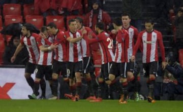 Raúl García marcó el 1-0.