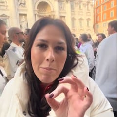 Enseña la foto que le ha hecho su novio en Roma: puro arte