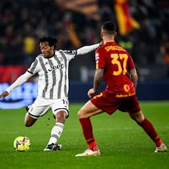 Cuadrado, presente en derrota de Juventus ante Roma por Serie A