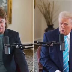 Theo Von schools Donald Trump on cocaine in a surreal exchange