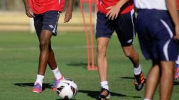 Míchel pone a sus jugadores media hora a lanzar penaltis