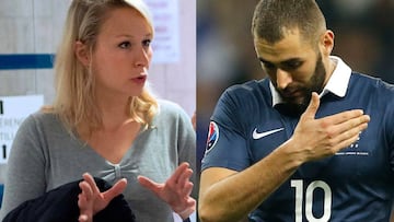 Le Pen y Benzema