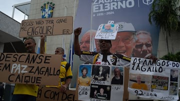 The Brazilian soccer legend, Mario Zagallo, won two World Cups as a player and one as coach, leading stars like Pelé and Jairzinho to victory.