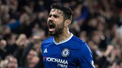 Diego Costa volvió a entrenarse con sus compañeros del Chelsea