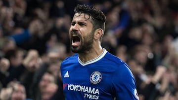 Diego Costa... lo quiere el Barça y también el Atlético