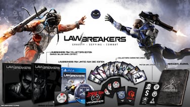 LawBreakers tendrá una limitadísima edición física en PS4