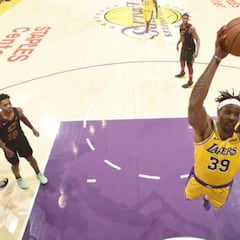 Fiesta en Los Ángeles con récord de LeBron y locura con Howard