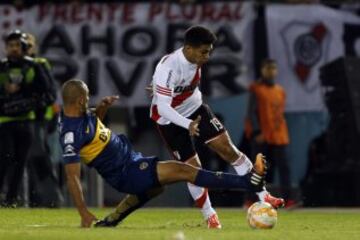 Teófilo Gutiérrez es fundamental con la Selección Colombia y con River Plate. El barranquillero ha pasado por Junior, Trabzonspor, Racing, Lanús y Cruz Azul


