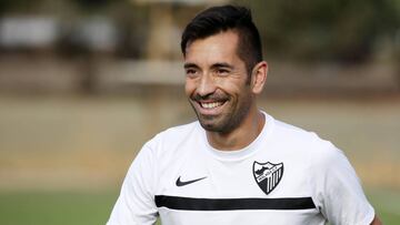 El delantero brasileño del Málaga, Charles.