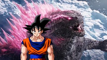 godzilla nuevo imperio king kong goku kaio-ken kaio del norte dbz dragon ball z arco aiyans nappa vegeta vs goku saiyan mas poderoso son goku tecnicas godzilla vs king kong