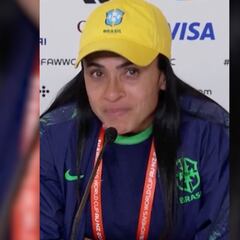 Marta breaks down and cries recalling how women’s soccer has evolved