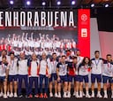La Selección Olímpica, recibida en la Ciudad del Fútbol